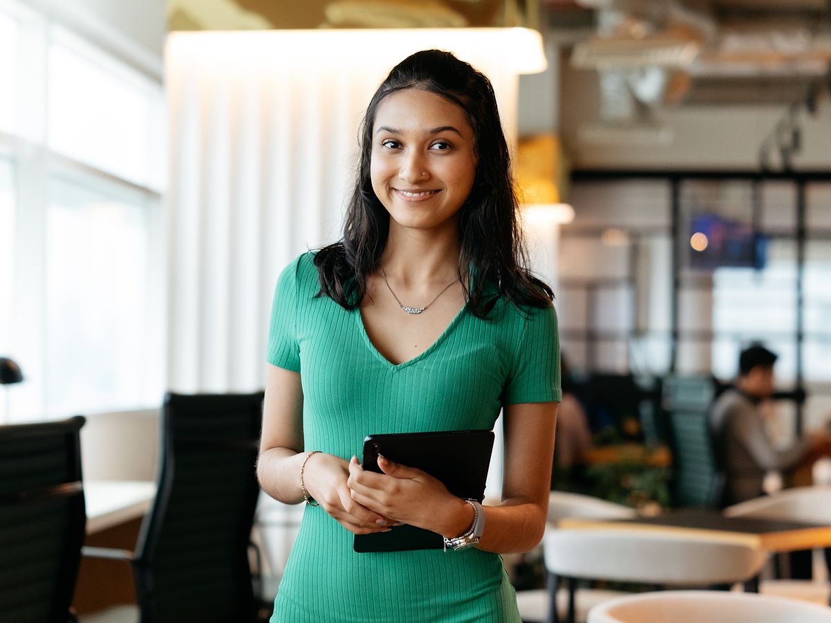 Two Column Inline - Indian Businesswoman